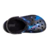 Baya Lined Clog con correa peluda y forro «Black Multi»