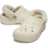 Baya Lined Clog con correas de peluche Baya Lined Clog con correas de peluche