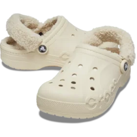 Baya Lined Clog con correas de peluche