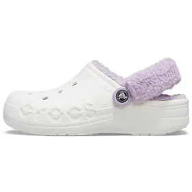 Baya Lined Clog «White Lila»