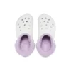 Baya Lined Clog «White Lila»