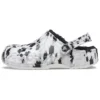 Baya Lined Clog, zapatillas de casa unisex, blancas y grises «Blanco Gris»