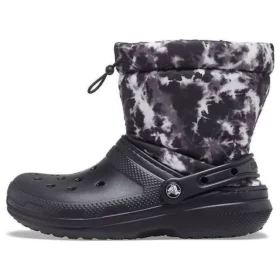 Botas Classic Lined Neo Tie-Dye «Negro-Blanco»