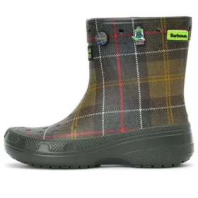 Botas clásicas Crocs x Barbour «Olive Plaid»