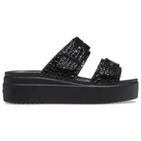 Brooklyn Croco Shine Buckle «Negro»
