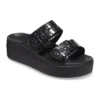 Brooklyn Croco Shine Buckle «Negro»