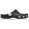 Brooklyn Nets Classic Clogs «Negro y blanco»