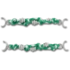 Cadena para sandalias con cordón verde, paquete de 2 colgantes Jibbitz™ Cadena para sandalias con cordón verde, paquete de 2 colgantes Jibbitz™