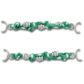 Cadena para sandalias con cordón verde, paquete de 2 colgantes Jibbitz™