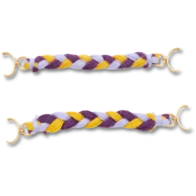Cadena para sandalias de tejido múltiple, paquete de 2 colgantes Jibbitz™