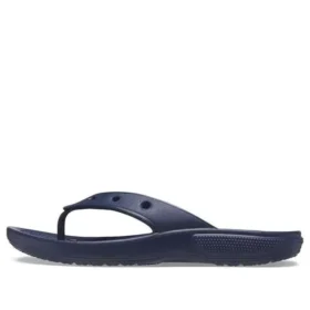 Chanclas casuales Classic Crocs Flip unisex azul marino