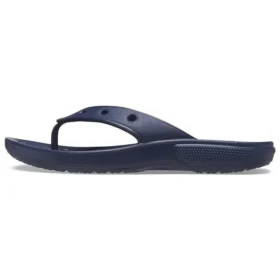 Chanclas casuales Classic Crocs Flip unisex azul marino