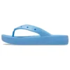 Chanclas clásicas con plataforma