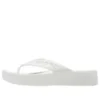 Chanclas con plataforma Baya «Blanco»