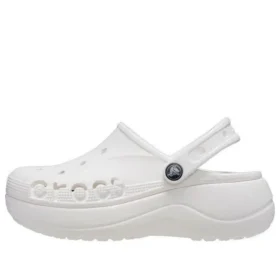 Chanclas con plataforma Classic Slide Baya «Blanco»