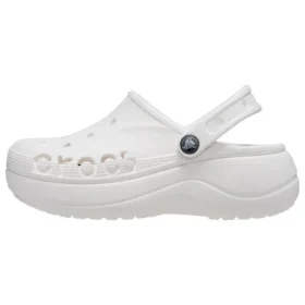 Chanclas con plataforma Classic Slide Baya «Blanco»