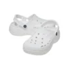 Chanclas con plataforma Classic Slide Baya «Blanco»