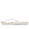 Chanclas Crocband con estampado «Blanco y Beige»