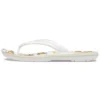 Chanclas Crocband con estampado «Blanco y Beige»
