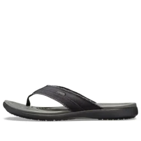 Chanclas de lona Santa Cruz «Negro-Gris pizarra»