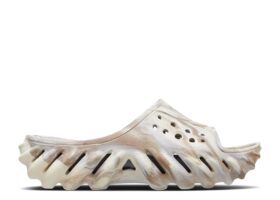 Chanclas Echo Marbled para niños «Bone»
