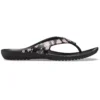 Chanclas estampadas Kadee 2 «Floral Black»