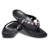 Chanclas estampadas Kadee 2 «Floral Black»