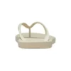 Chanclas informales «Blanco crema»