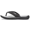 Chanclas Reviva Blanco Negro