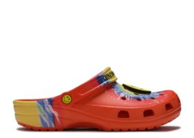 Chinatown Market x Zuecos «Tie-Dye Smiley»