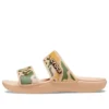 Clasicos con estampado de camuflaje tipo Crocs «Verde tostado»