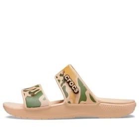 Clasicos con estampado de camuflaje tipo Crocs «Verde tostado»