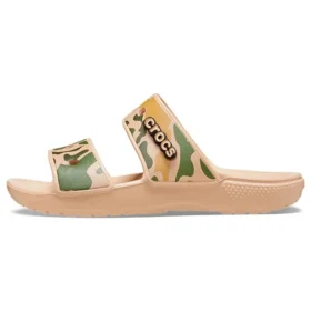 Clasicos con estampado de camuflaje tipo Crocs «Verde tostado»