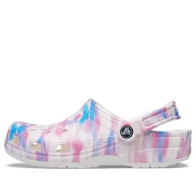 Classic Casual Unisex White Pink Blue Sandals «White Pink Blue»