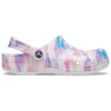 Classic Casual Unisex White Pink Blue Sandals «White Pink Blue»