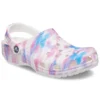 Classic Casual Unisex White Pink Blue Sandals «White Pink Blue»