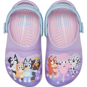 Classic Clog Bluey Friends Forever para niños