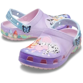 Classic Clog Bluey Friends Forever para niños