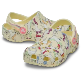 Classic Clog con diseño de unicornio T