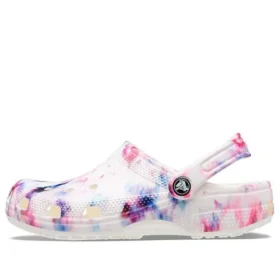 Classic Clog con diseño Tie-Dye «Garnet & Multi»