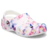 Classic Clog con diseño Tie-Dye «Garnet & Multi»
