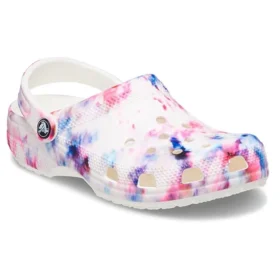 Classic Clog con diseño Tie-Dye «Garnet & Multi»