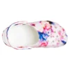 Classic Clog con diseño Tie-Dye «Garnet & Multi»