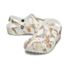 Classic Clog con estampado de camuflaje para playa «White Camouflage»