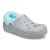 Classic Clog con forro de felpa para mantener el calor «Gris azul»