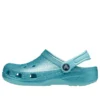 Classic Clog con Glitter «Azul verde agua»