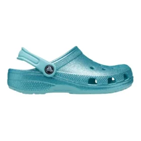 Classic Clog con Glitter «Azul verde agua»