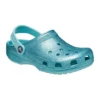 Classic Clog con Glitter «Azul verde agua»