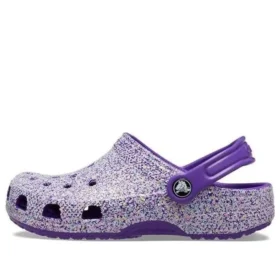 Classic Clog con Glitter «Purple»