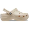 Classic Clog con plataforma Shimmer «Vanilla»
